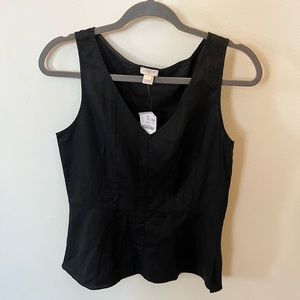 J. Crew Linen / cotton blend blouse